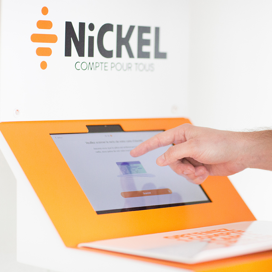 Borne nickel buraliste