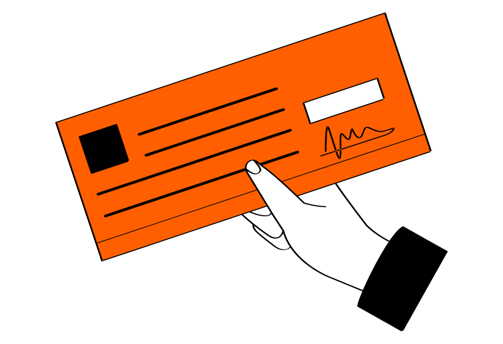 Nickel cheque