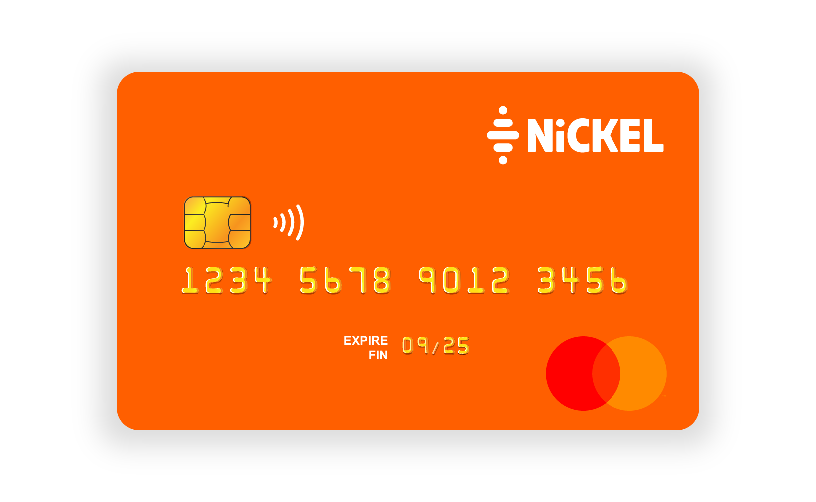 Carte Nickel Classique /25