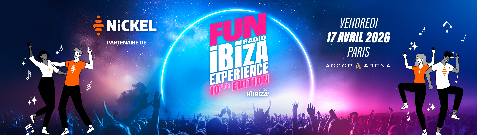 Nickel fun radio Ibiza experience