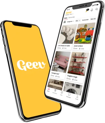 Nickel x Geev app mobile