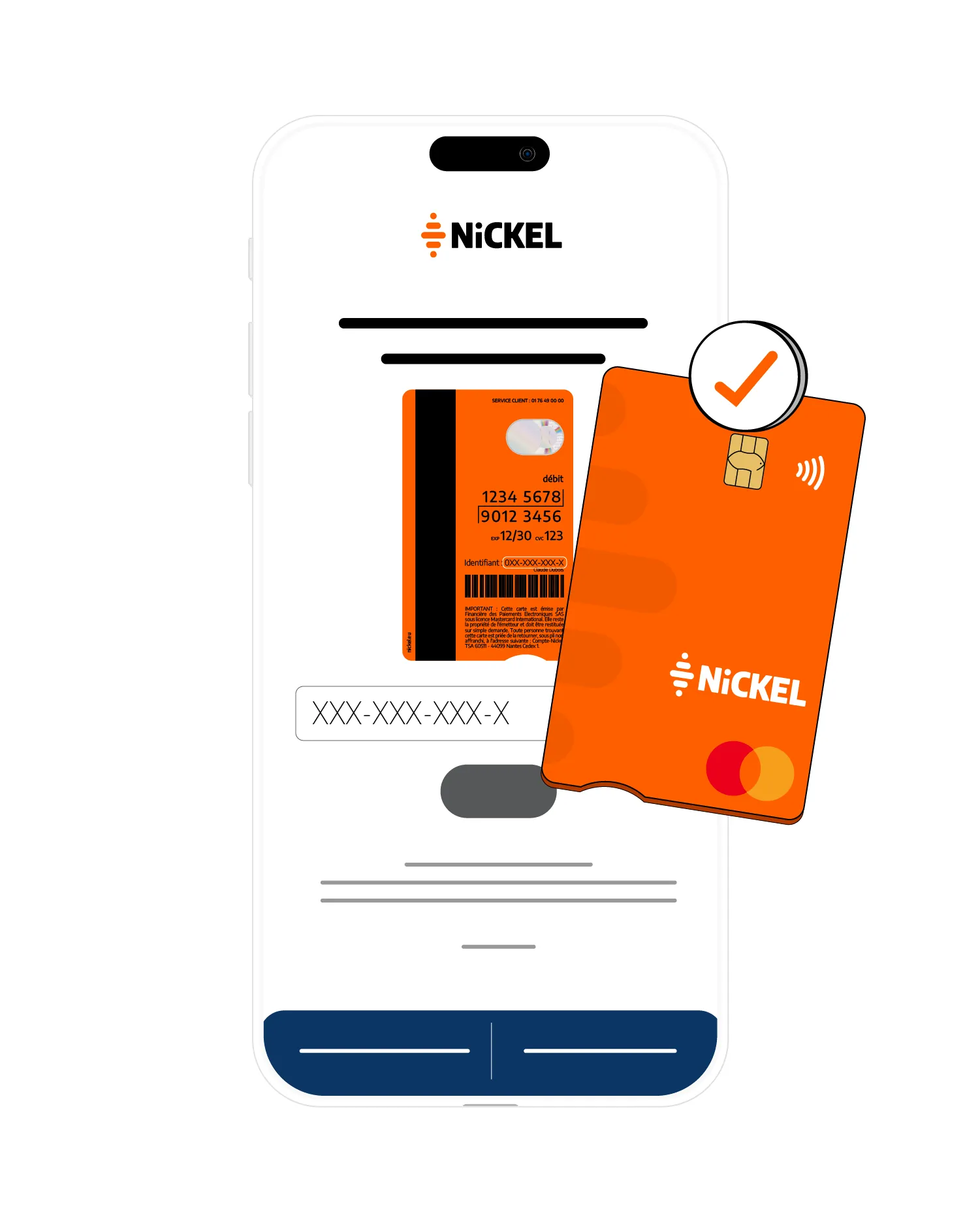 Mobile - Activation de carte