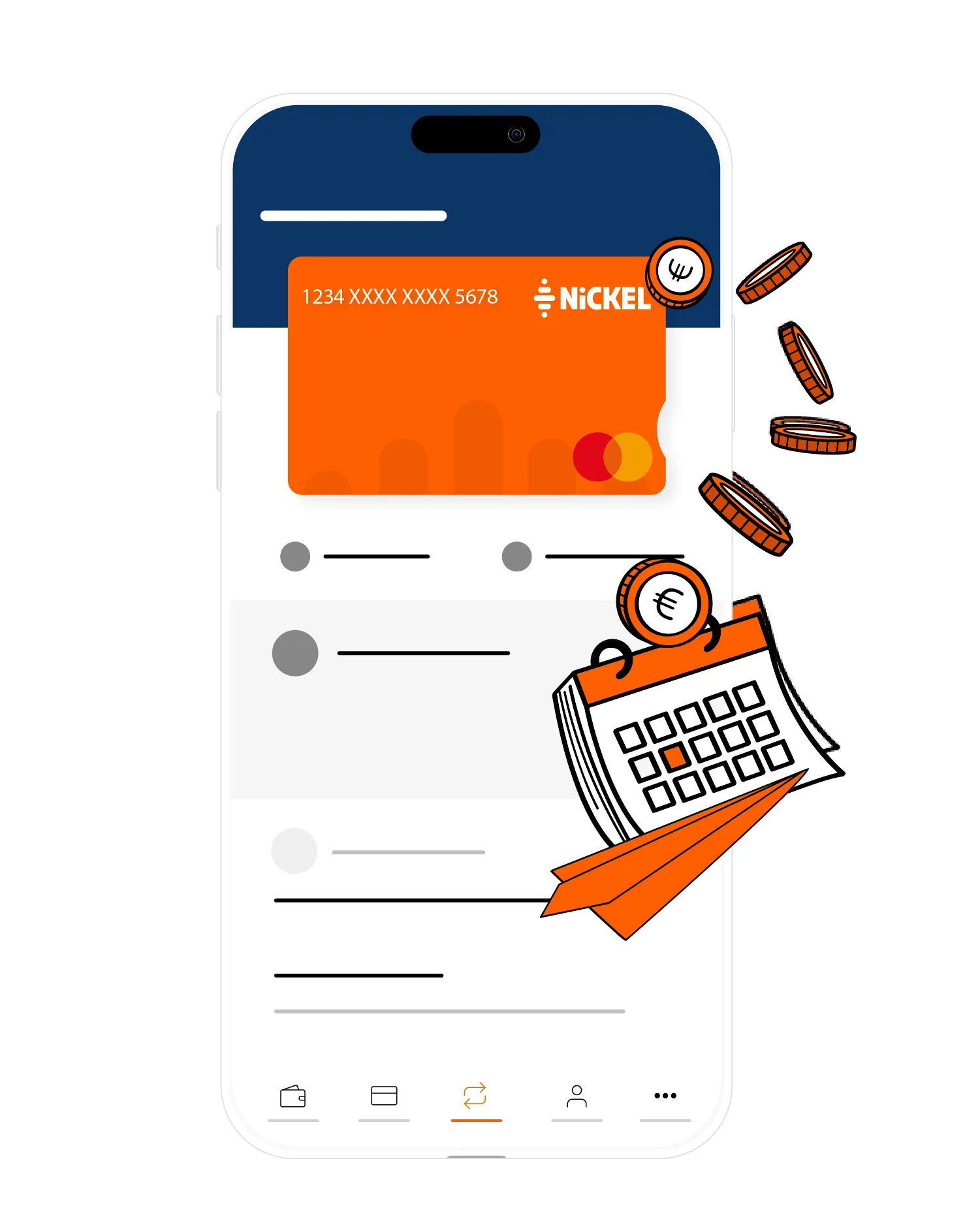 Mobile Virement permanent Nickel